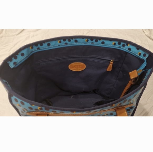 Fossil Polka Dot Tote - Picture 4 of 4